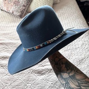 Midnight, blue, Bailey’s renegade felt hat